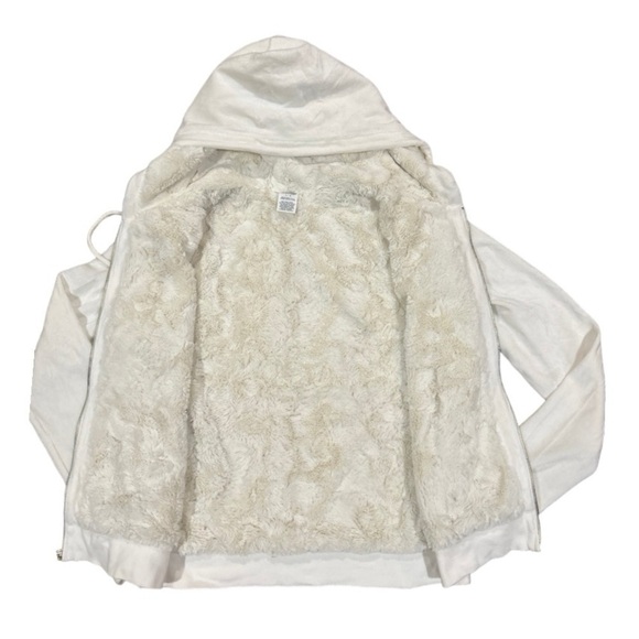 Vintage PINK Off White Velour Gold Bling Sequin Matching Set Size Large - Picture 9 of 15